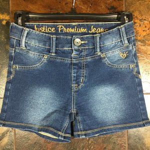 Justice Premium Jeans Girls jean shorts